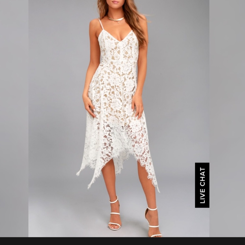 Lulus sweetheart midi dress